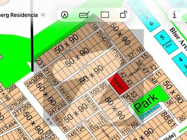 Gulberg Residencia Block B Residential Plot Sized 1 Kanal For sale