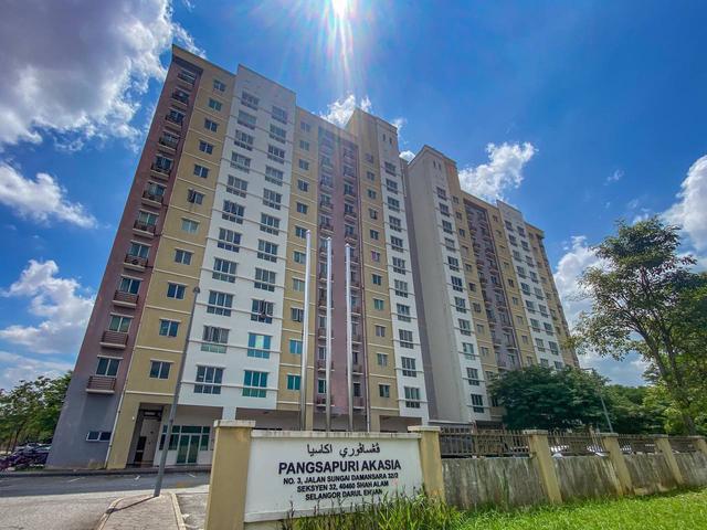 Blok A LEVEL 7 Pangsapuri Akasia Seksyen 32 Berjaya ParkShah Alam