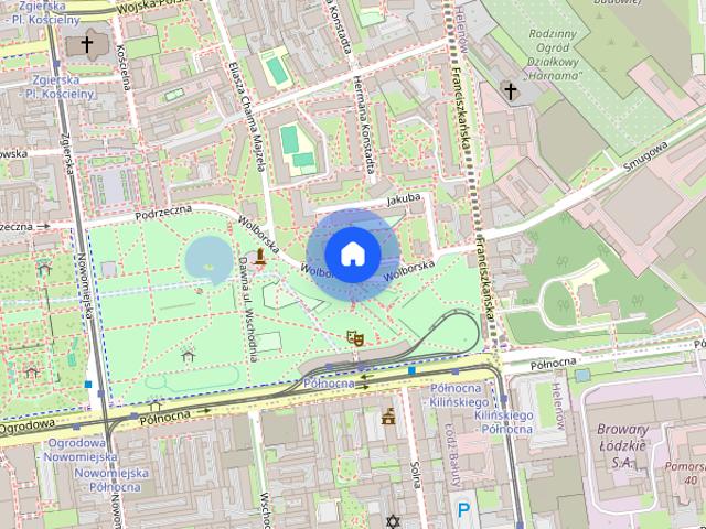 Blok w Centrum, 500m do Manufaktury Park Oddzielna kuchnia 48m2 IIp
