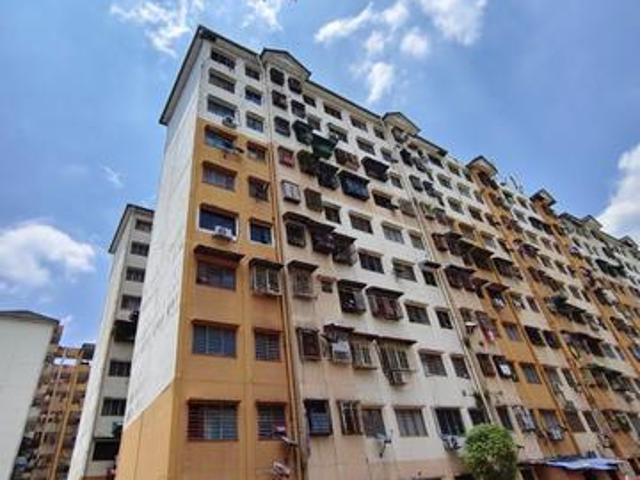 Blok 60 Flat Taman Sri Murni Level 6 EndLot For Sale