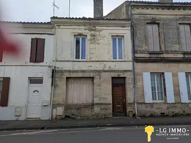 Blaye 33390 Achat / Vente maison 3 pièces t3