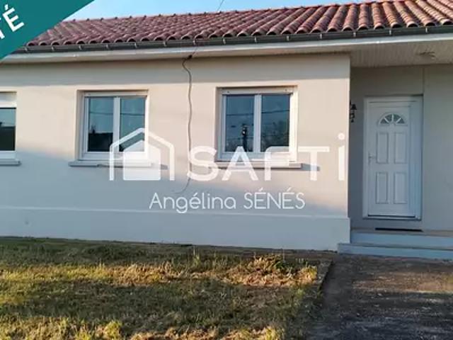 Blaye 33390 Achat / Vente maison 4 pièces t4