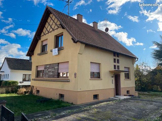 Blaesheim, maison 117 m2 sur terrain de 5,5 ares