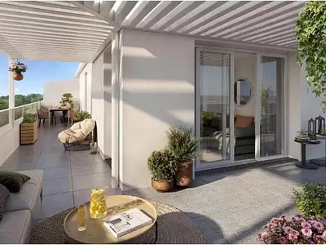 Blagnac 31700 Achat / Vente appartement 5 pièces t5 au dernier étage terrasse