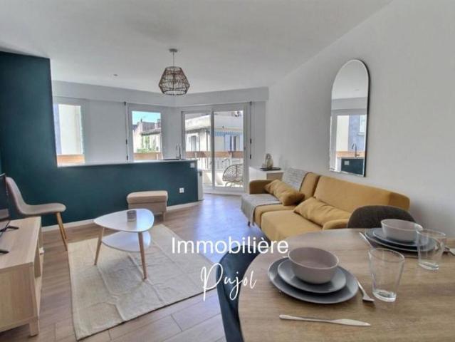 Blancarde/La Timone 13004 Marseille location Type 4 de 73m2 meublé et climatisé avec balcon et parking