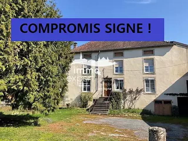 Bleurville 88410 Achat / Vente maison 7 pièces t7 jardin