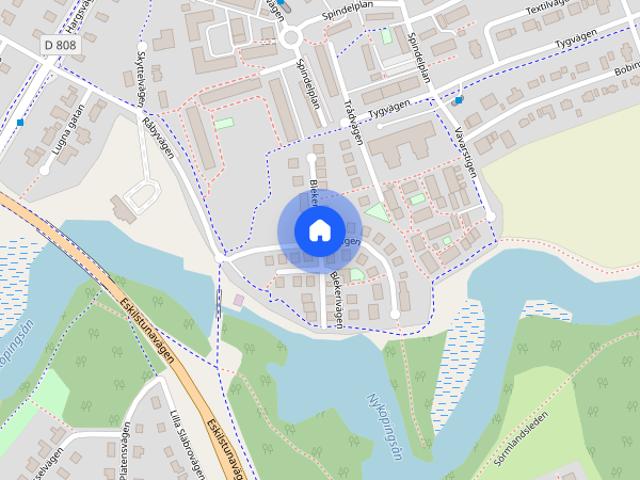 Blekerivägen, Nyköping