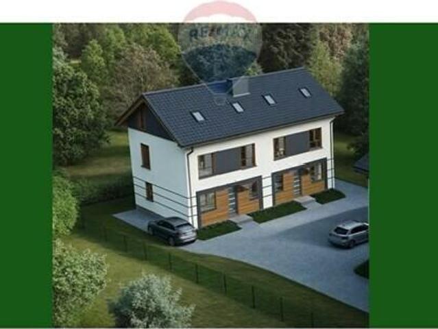 Bliźniak 85 m2 + poddasze w lesie