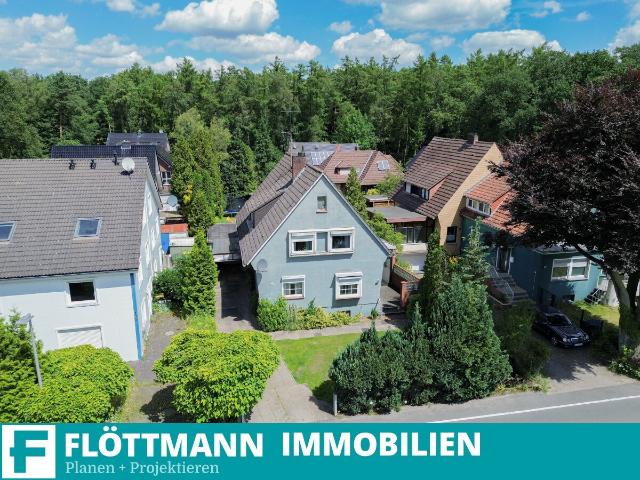 Blick ins Grüne! Ein bis Zweifamilienhaus in Bielefeld Brackwede!