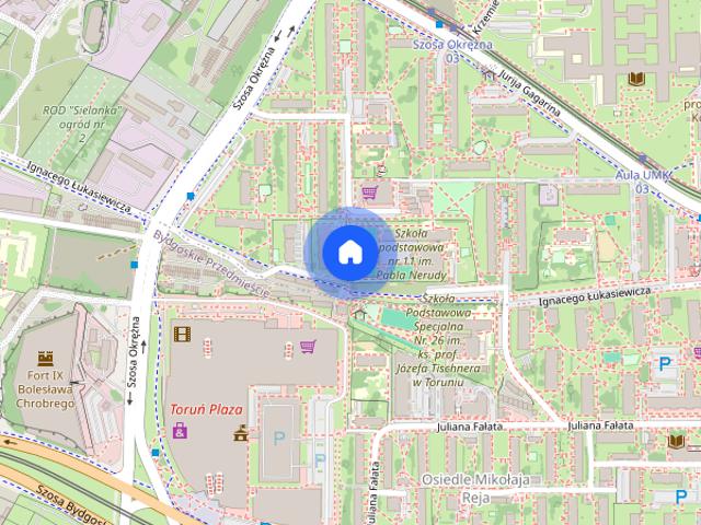 Blisko Umk Wolne Od Zaraz Parking dla mieszkanców