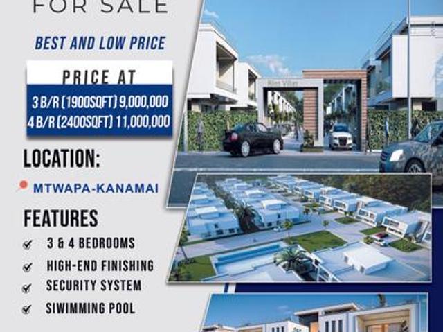 Bliss villa | 4 b/r villa | mtwapa kanamai | for sale | kes. 11M
