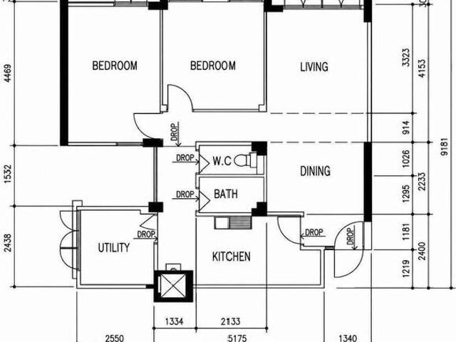 Blk 160 Mei Ling $1300 for 1 lady Aircon + WiFi 5 mins walk Queenstown MRT