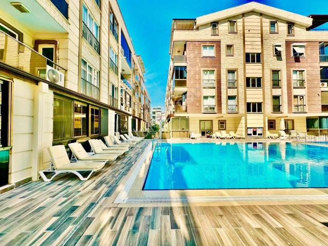 Blue Life Egenden Gerçek İlan Altınkum'da Eşyalı Kiralık Havuzlu Kapalı Otoparklı 1+0 Daire