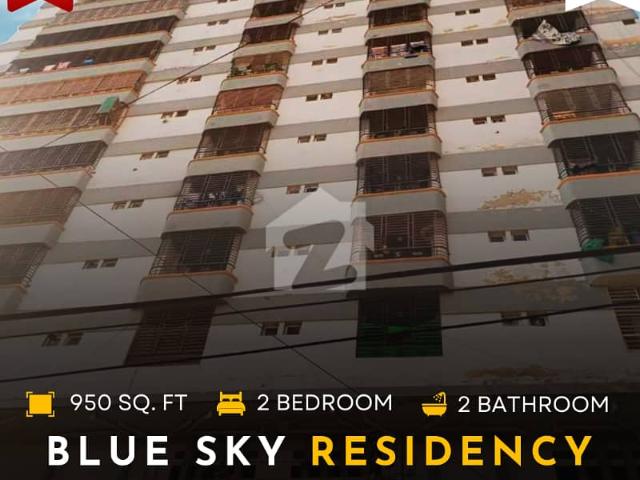 Blue sky residency 2 bedrooms apartment for sale