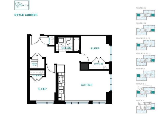 Blume Apartments 2 Bedroom 1 Bath [object Promise] for Rent