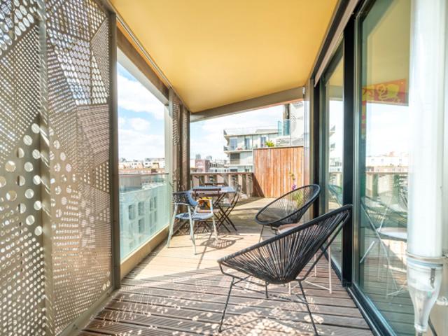 BNF 4 pièces avec terrasse et jardin