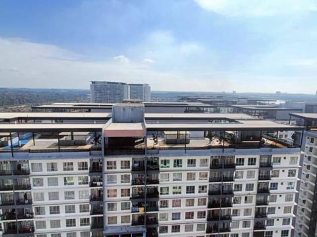BSP 21 UNIT BESAR 4 BILIK 2 Parking Strata FREE 2 Aircond