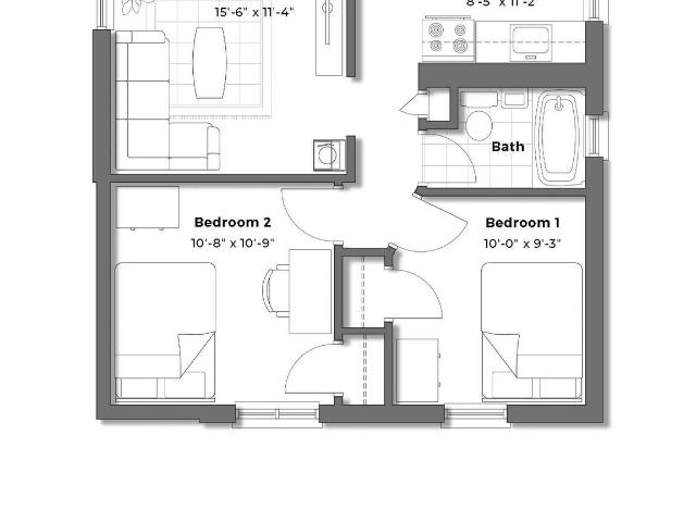 Brownstone on Brick Apartment 2 Bedroom [object Promise] for Rent