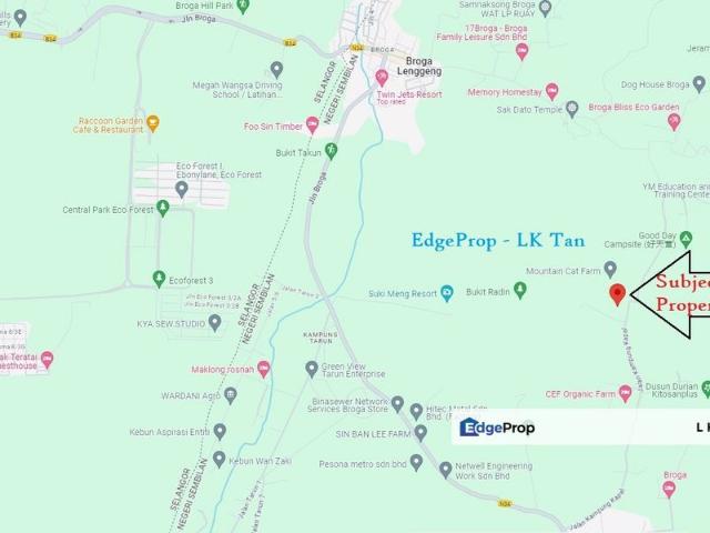Broga Lenggeng Agricultural Land for