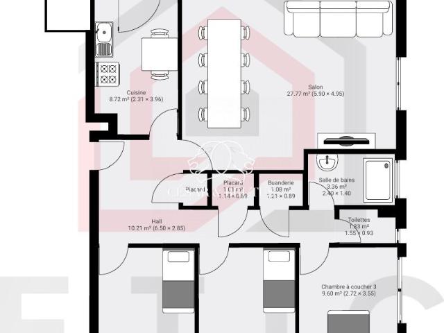 Bron Vente Appartement 69