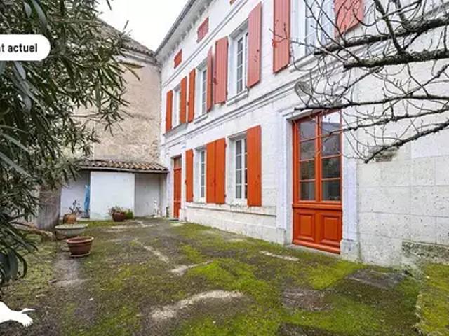 Chalais 16210 Achat / Vente maison 7 pièces t7 parking