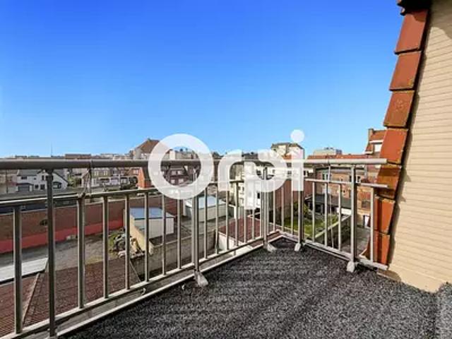 Bray Dunes 59123 Achat / Vente appartement 3 pièces t3 au dernier étage balcon