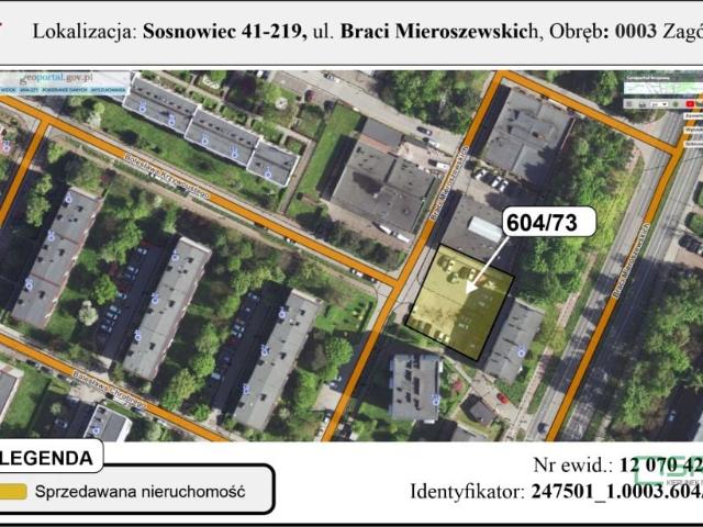 Braci Mieroszewskich 940 m², Sosnowiec