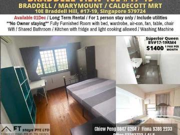 Braddell MRT / Marymount MRT / Caldecott MRT / 1 Dec Available / Min 3 12 Month Rental / Include