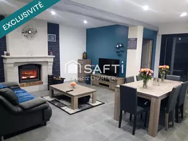 Loire Authion 49800 Achat / Vente maison 6 pièces t6 parking