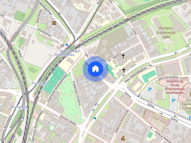 BRAK PROWIZJI: 2 pokoje w centrum z balkonem, parking prywatny