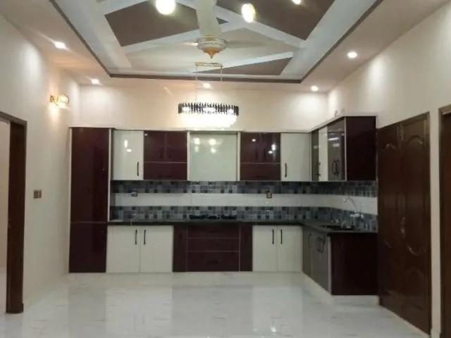 Brand new 3 sides corner double story house for sale in model colony near malir can't road and jinnah intl airport karachi malir id 97150