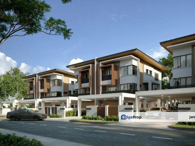 Brand New 3 Storey Bungalow / Semi D @ Gombak Heights Near Selayang Sentul Setapak KL City View Individual Title