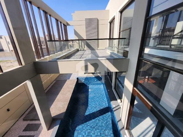 Brand new 1000 yrds bungalow for sale with pool, theater, basement phase 6 main ittehad
