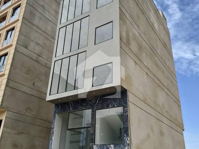 Brand new 100 sq yd full commercial building for rent in al murtaza commercial, dha phase 8, karachi