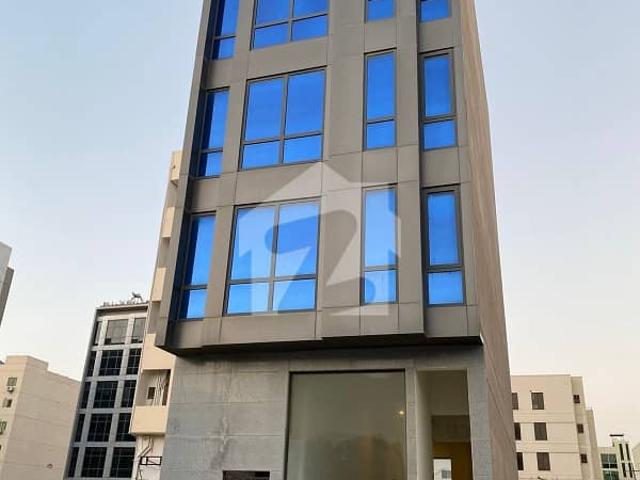 Brand new 100 yards commercial building for rent al murtza, karachi