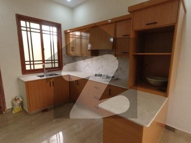 Brand New 120 Sq. Yd. Corner West Open House with Extra Land | 4 Beds | Prime Location Naya Nazimabad Block D