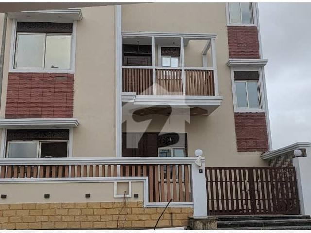 Brand New 120 Sq. Yd. Corner House For Sale Block M, Naya Nazimabad School Facing