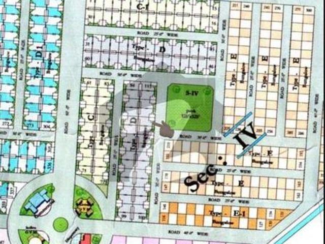 Brand New 120 Yard Park Facing House For Sale In Sadiq Livna