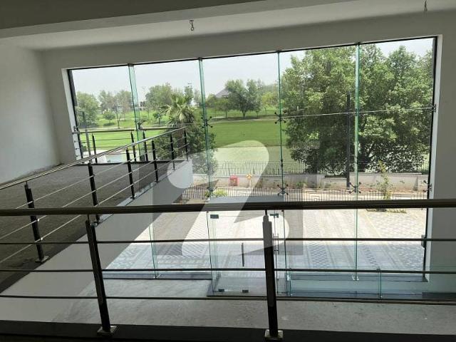 Brand New 15 Marla Plaza for Rent Double Entrance | Golf Course & Fountain Facing | Prime Location