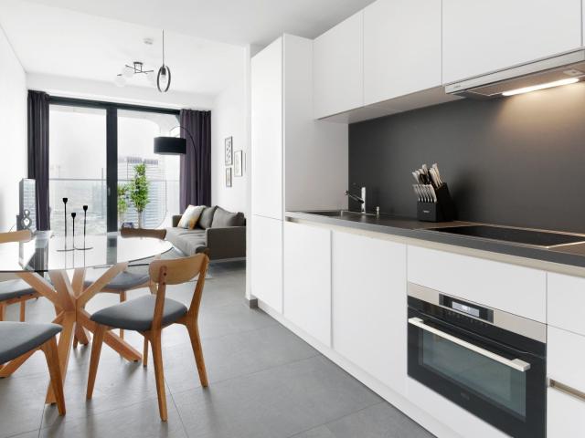 Brand New 2021 high rise apartment in Grand Tower Frankfurt