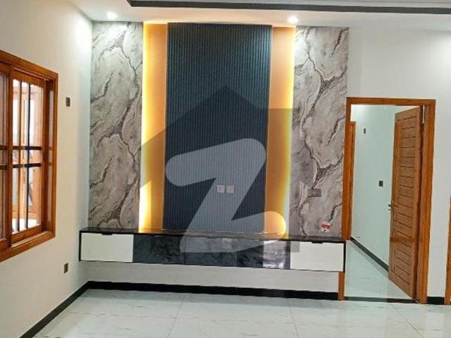 Brand New 240 Sq Yd Ground+1 West Open House For Sale | Leased | Bank Loan Applicable | * Saadi Town Block 5