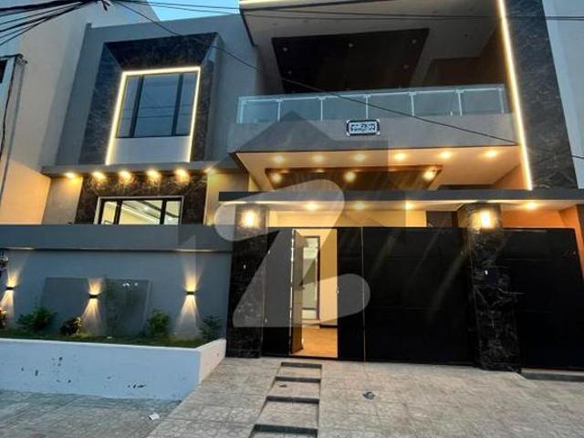 Brand New 240 Yard Luxury House | Modern Design | Beautiful Elevation | Prime Location Gulistan e Jauhar Block 7