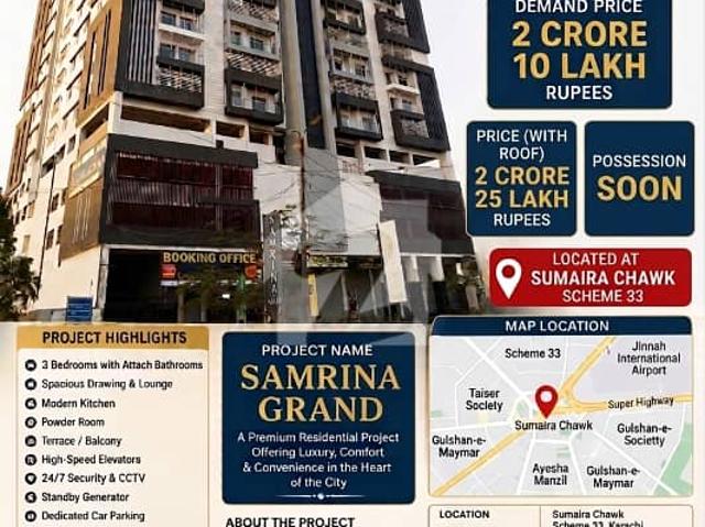 Brand New 2 And 3 Bed Room Apartment Available For Sale