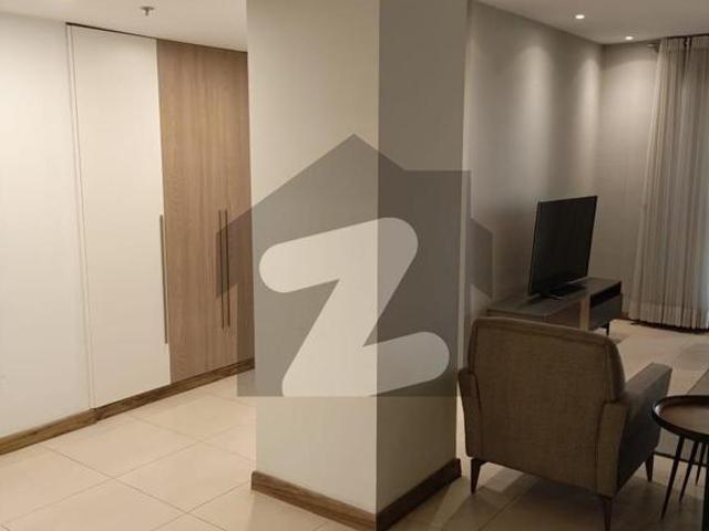 Brand new 2 bed fully furnished apartment available for rent with maid room penta square by dha lahore