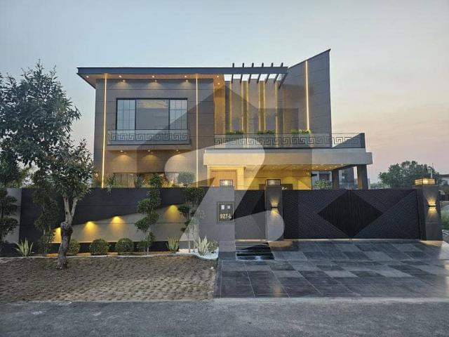 Brand new 2 kanal elegant and super hot located bungalow is available in the best block of dha lahore