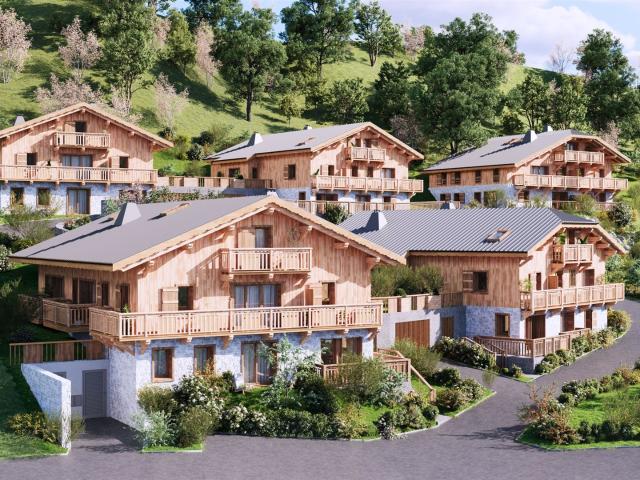 Brand new 4 bedroom off plan south facing apartment for sale. m² Samoëns
