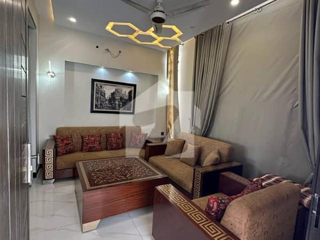 Brand New 5 Marla Fully Furnished With Solar System Installed House Available For Rent In Golf View Residencia Phase 1 Bahria Town Lahore