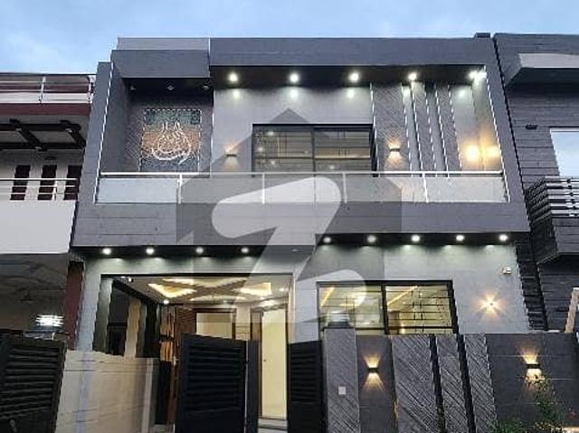Brand New 5 Marla Modern Luxury House | A1 Premium Finish in DHA Rehbar 11 Sector 2 | 3 Beds Attached + 2 Kitchens + 2 TV Lounges | Ready to Move