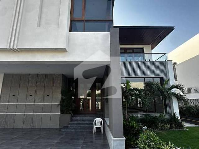 Brand New Architect Designed Bungalow for Sale | 6 Bedrooms | Lift, Pool & Basement | DHA Phase 8 Qasim Street