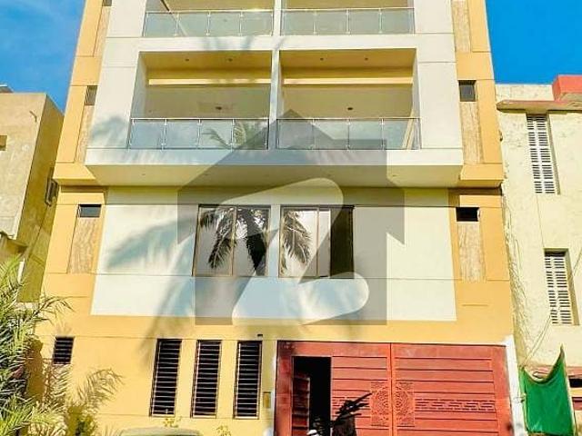 Brand new building main dhoraji road corner west open with 2 shops with 20ft height and 2 floors